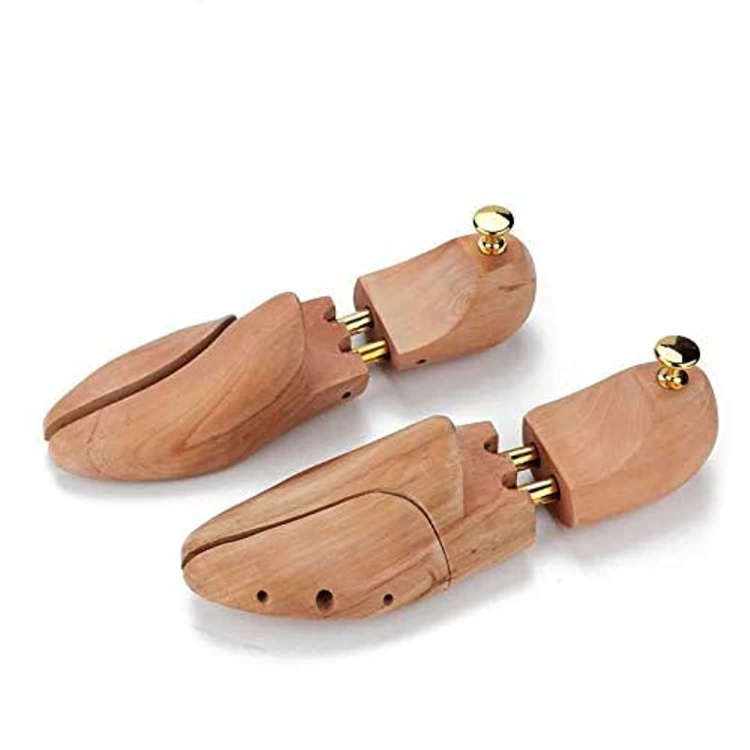 Wooden shoe split toe box for Men