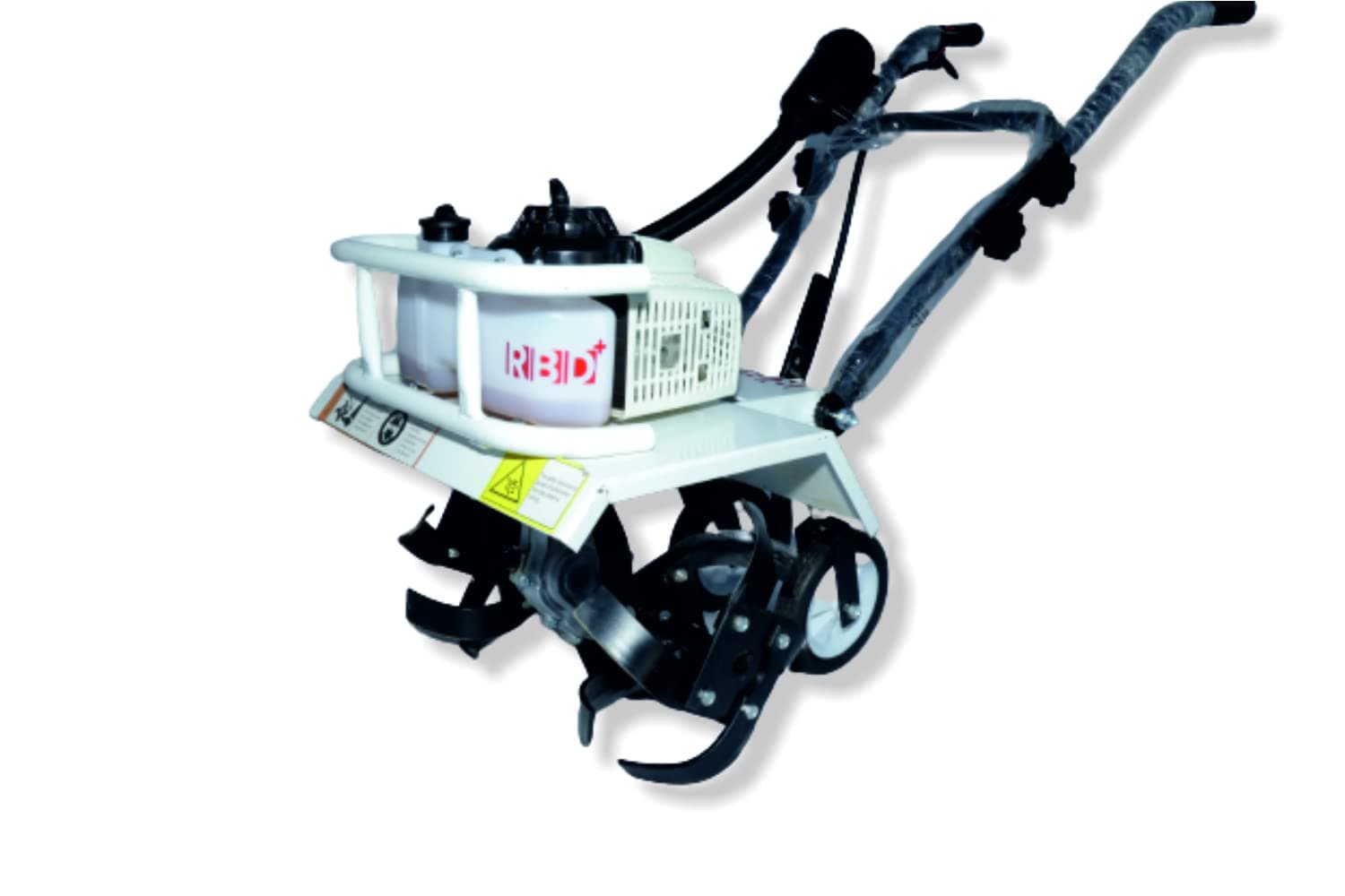 RBD 3 hp 2 Stroke/AIR Cooled Petrol Engine/Mini Tiller | Cultivator | Weeder Used for Weeding in All Types of Agriculture Crops, Fruits and Vegetables with High Steel Blades