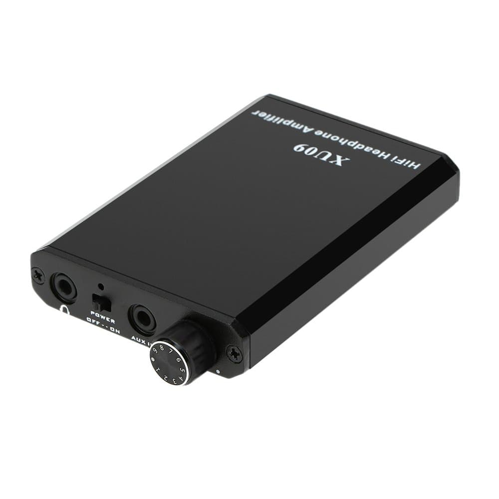 XU09 Hi-Fi Headphone Amplifier Portable Sound Amplifier Improver For iPhone 8 X MP3 MP4 Other 3.5mm Audio Devices
