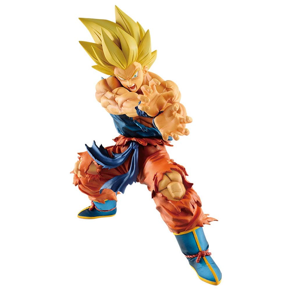 Dragon Ball Legends 10154_38844 Collab Kamehameha Super Saiyan Son Goku Figure, Brown