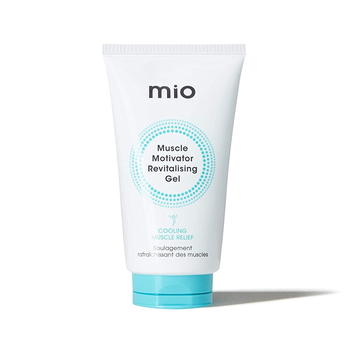 Mio Muscle Motivator Muscle Cooling Gel 125ml | Hydrating, Cooling Skin Relief | Soothes Skin Before or After Exercise | For Tired Muscles | Revitalising & Hydrating | Plant-based