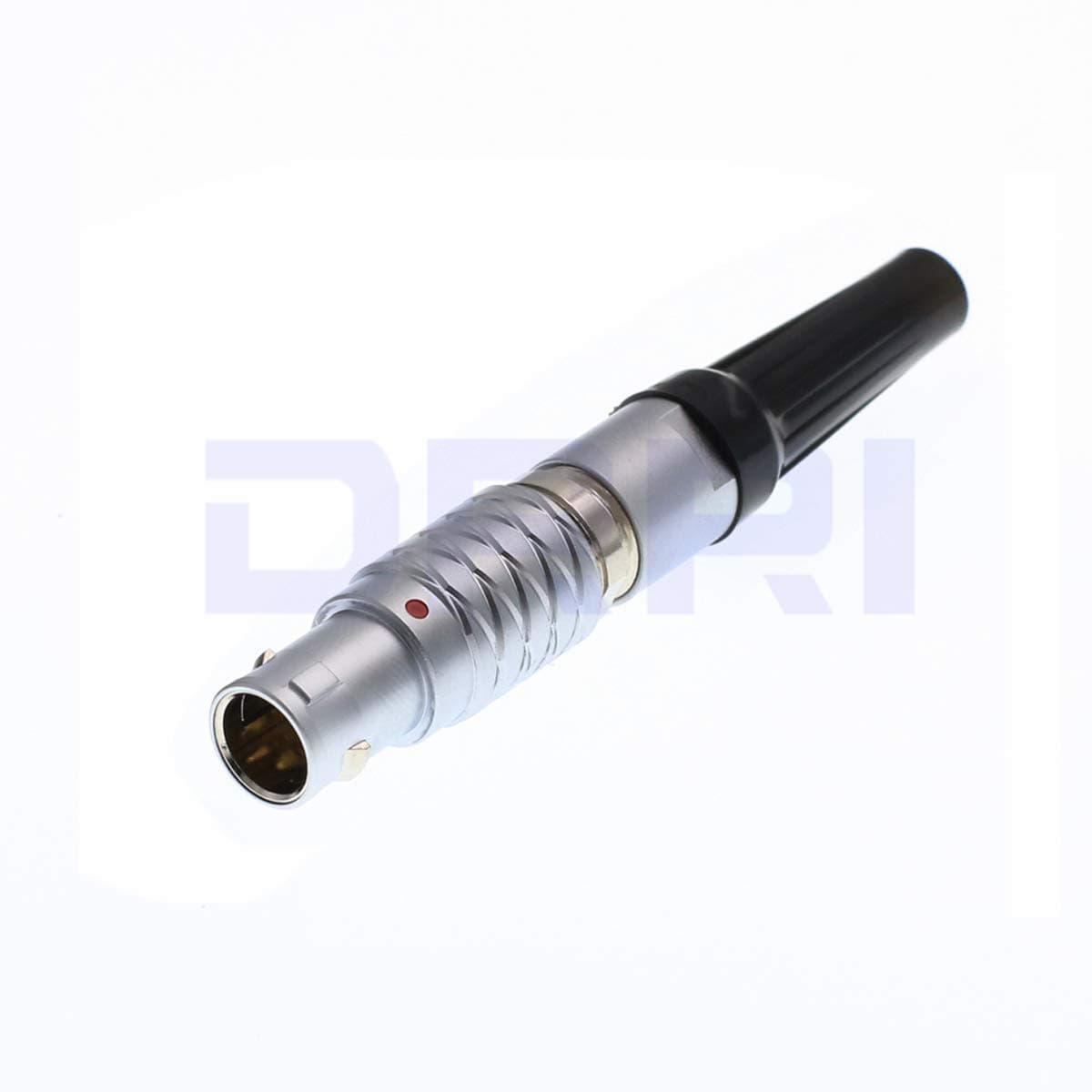 DRRI 0B FGG 2Pin Push Pull Circular Connector for Teradek Bond/Teradek Bolt (2Pin, Plug)