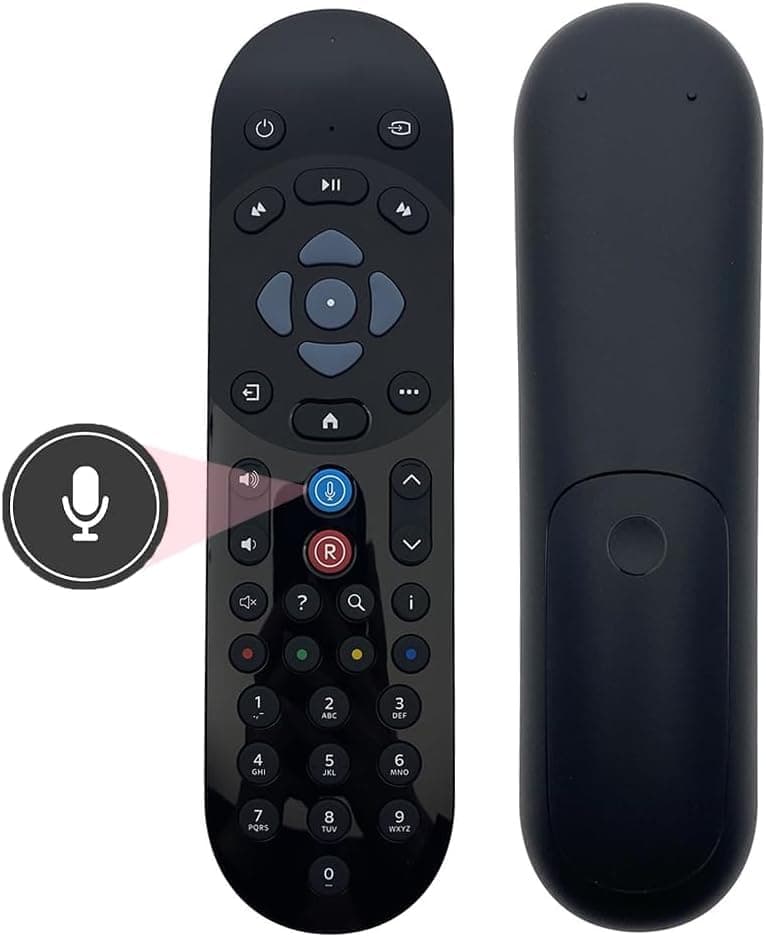 Voice Remote Control Replacement Compatible with Sky Q Box, TV Box, Mini Box and Silver Box with Voice Search Function, No Programming Required