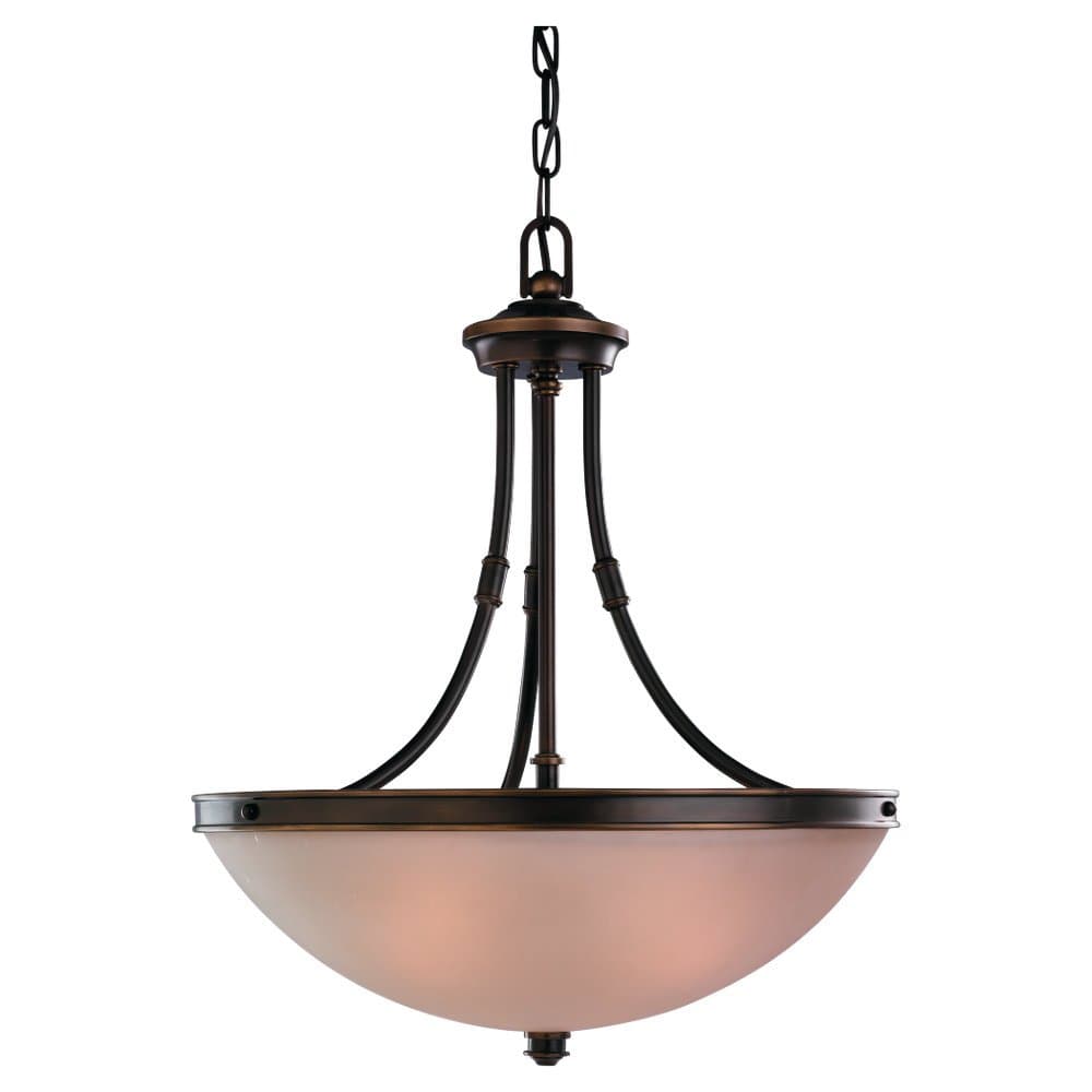 Sea Gull Lighting 65331-825 Generation Light Fixture, Three, Vintage Bronze