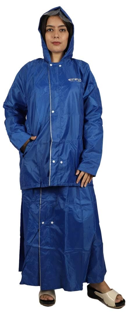 Romanonx Women's Rain Skirt and Rain Jacket