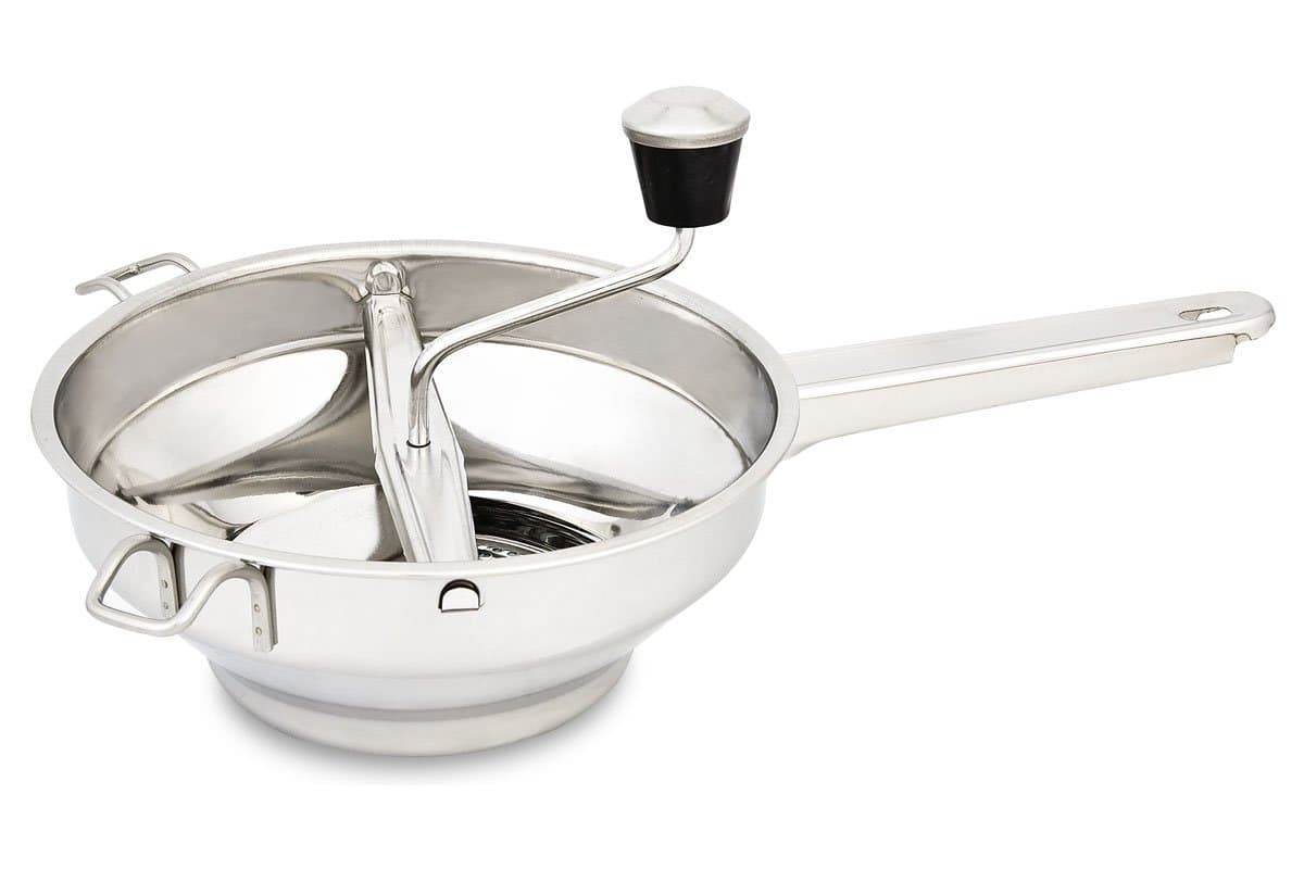 Happy Friends – pasapures Professional – Stainless Steel – Fixed disk – 20 cm