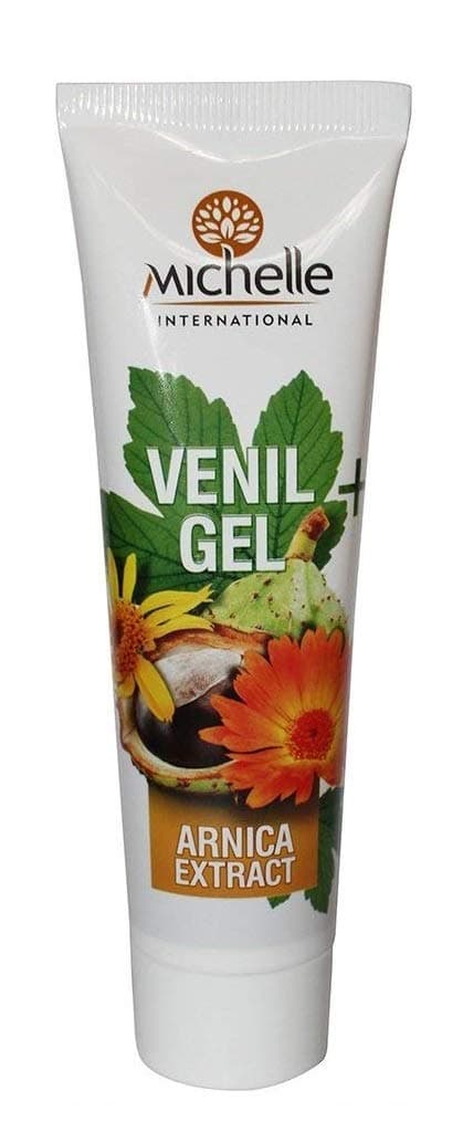 Venil Gel for Varicose Veins with Natural Extracts of Horse Chestnut, Oak Bark and Calendula - 100ml