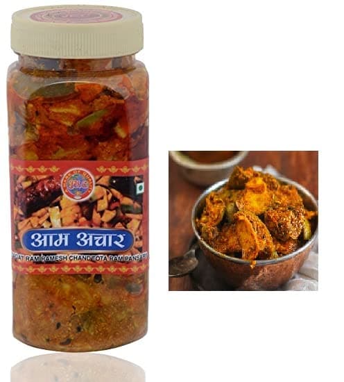 JRC Homemade Mango Pickle, 400 Gms | Vegan Pickle | आम का अचार