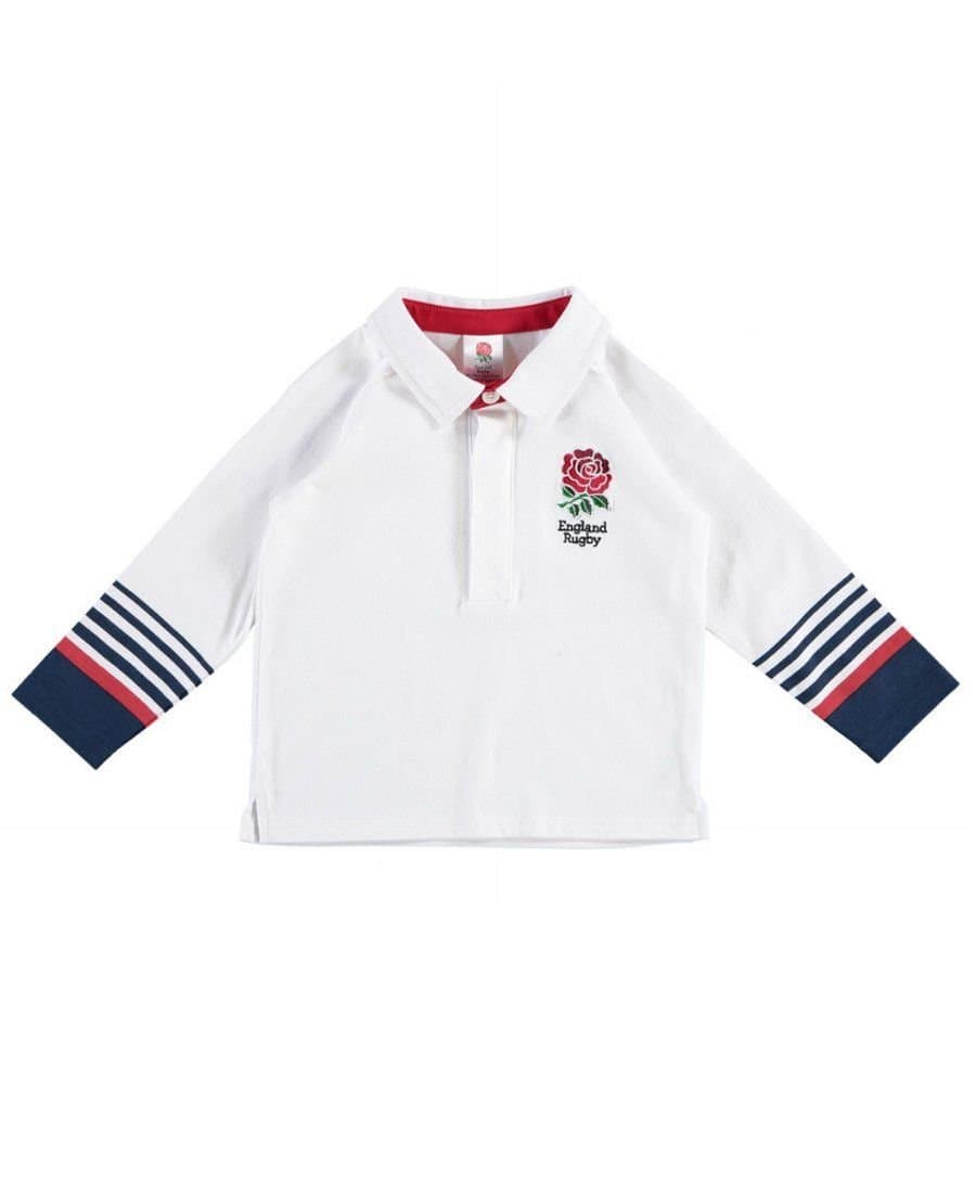 Official England RFU Rugby Baby Long Sleeved Rugby Shirt (3-6 months)
