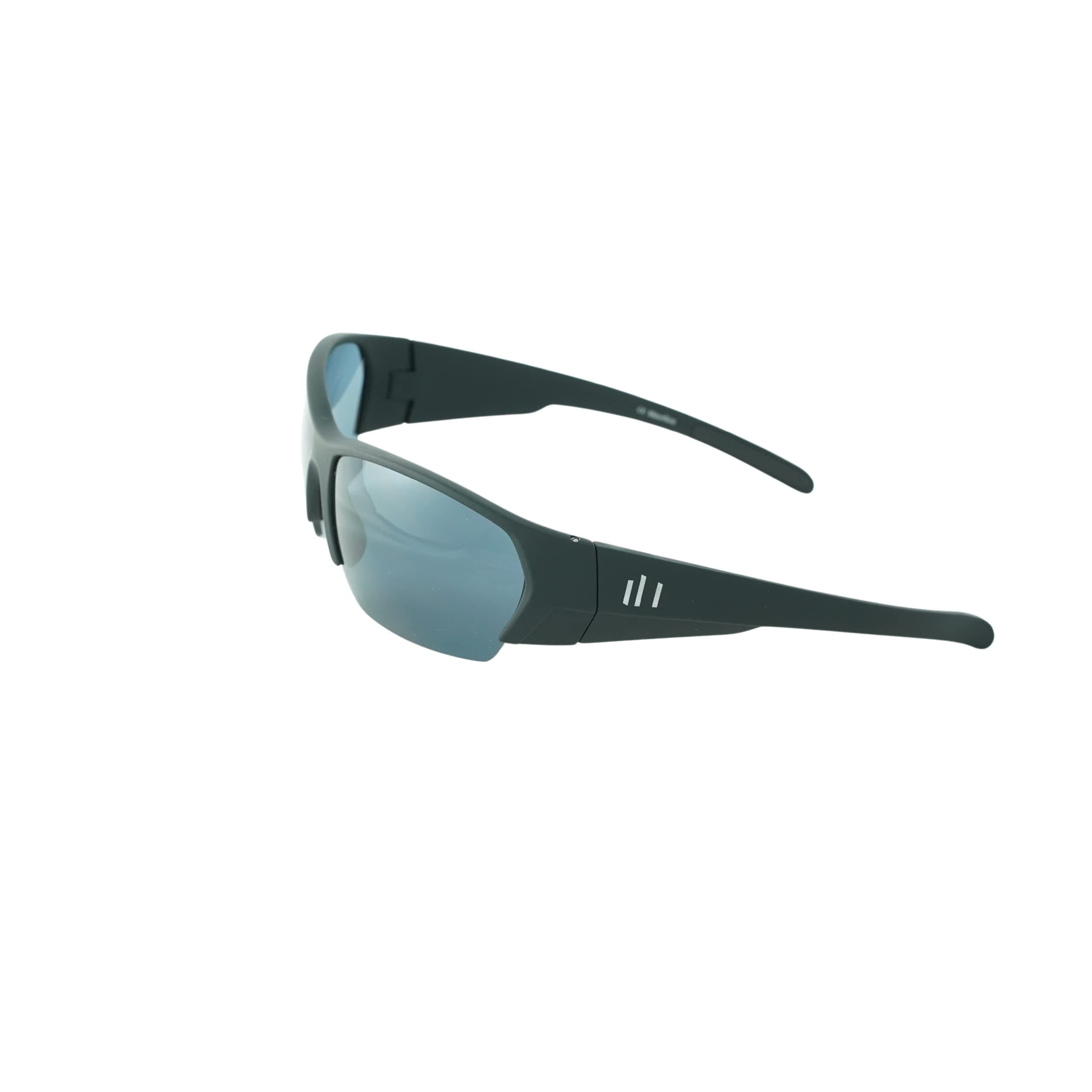 Parallel Eyewear Muir Polarized Sunglasses, UV Protection Sports Glasses For Men and Women, Rectangular Frame, Includes Sunglass Case