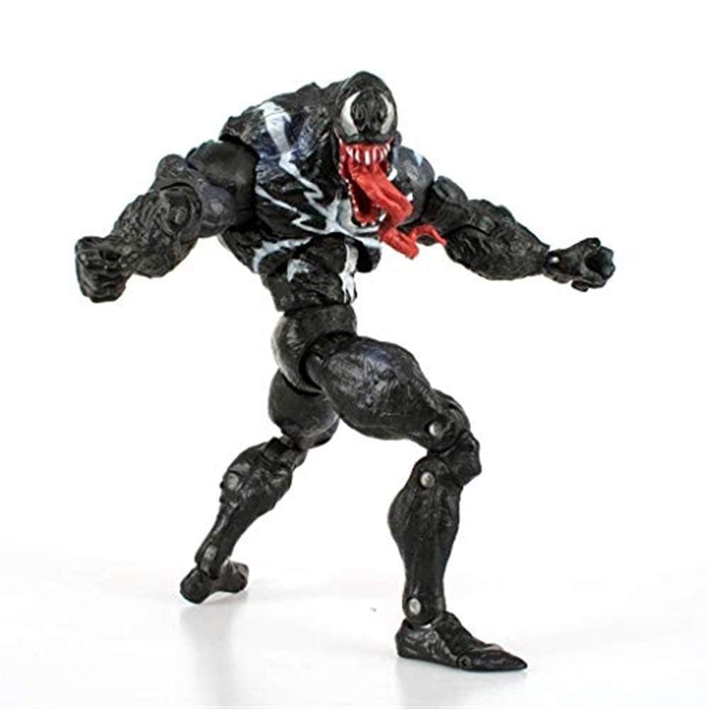 FHMHJH Spiderman Venom Model, Anime Cartoon Manga Miracle Miracle Toy Magic Action Character PVC Collection Model Toy -18cm Collectibles
