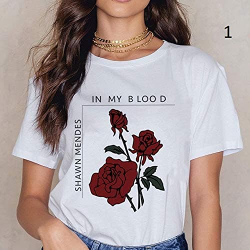 Mendes Shirts for Girls Tour 2019 Premium T-Shirts for Men Summer Tops Tees Mens Casual Short Sleeve Boy Girl Clothes Unisex Tank 3d Printed Hoodies for Women Gifts of Love (116)