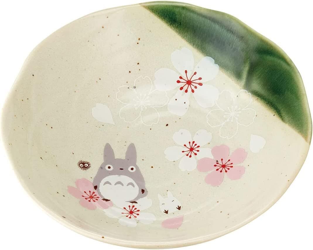 Studio Ghibli - My Neighbor Totoro - Sakura/Cherry Blossom, Skater Traditional Japanese Porcelain Dish Series - Salad Plate/Bowl