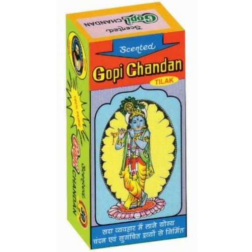Stone Natural Gopi Chandan Tilak (Yellow)