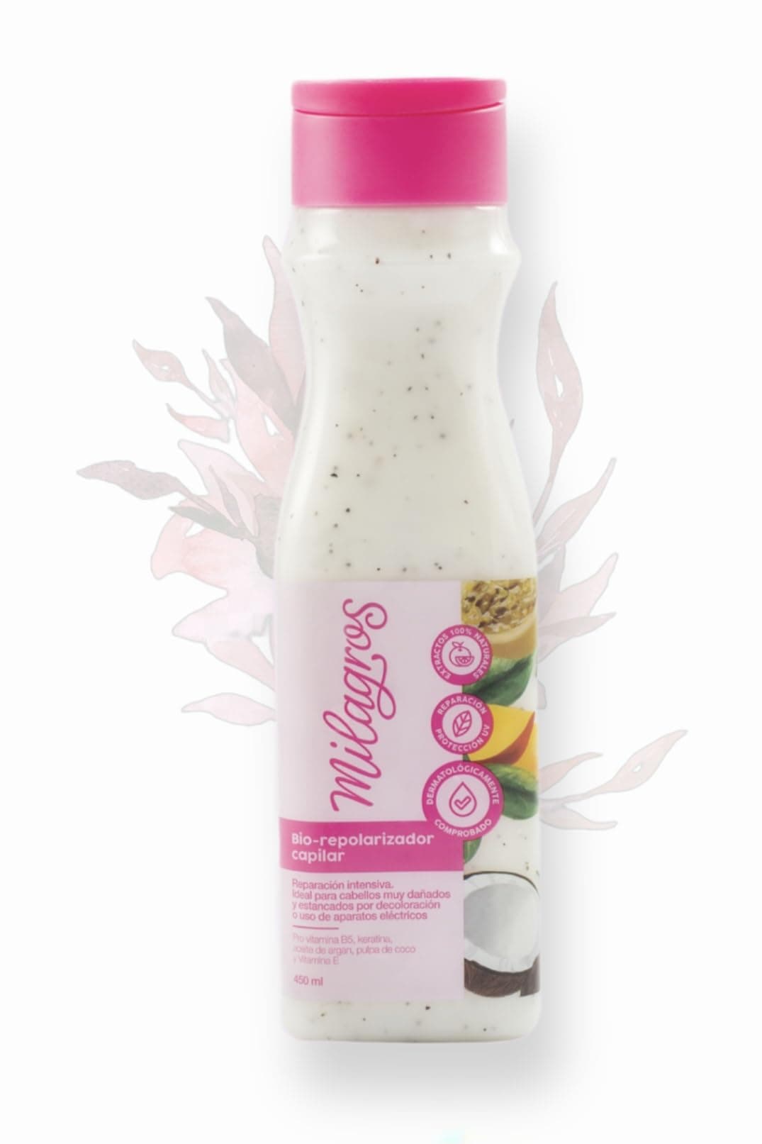 MILAGROS Conditioner Intensive Repair for Damaged Hair - 15 Fl Oz - Tratamiento de Colombia Milagros ideal para cabello muy danado