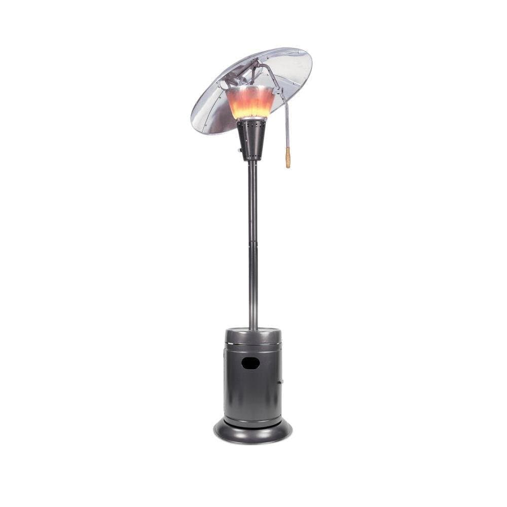 Mirage 38,200 BTU Slate Heat-Focusing Gas Patio Heater