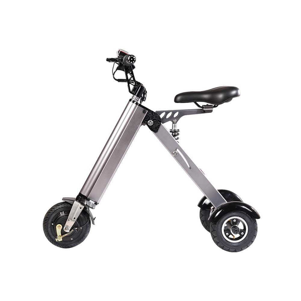 TopMate ES31 Electric Scooter Mini Foldable Tricycle Weight 14KG with 3 Gears Speed and 3 Shock Absorbers | Suitable for Travel and Leisure Activities