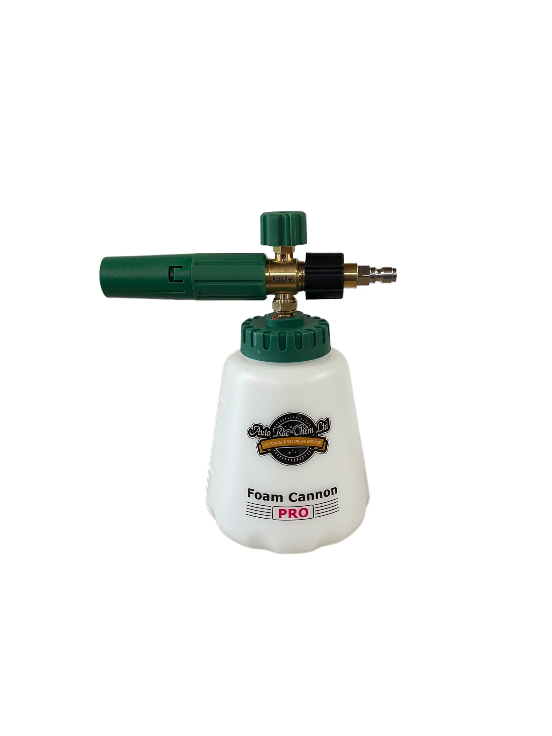 AUTO RAE-CHEMFoam Cannon 1/4 Quick Connect Foam Gun with One Quarter Quick Connection Fitting Foam Lance Quick Connector also Fit for Karcher K1700 K1800 (Pro)