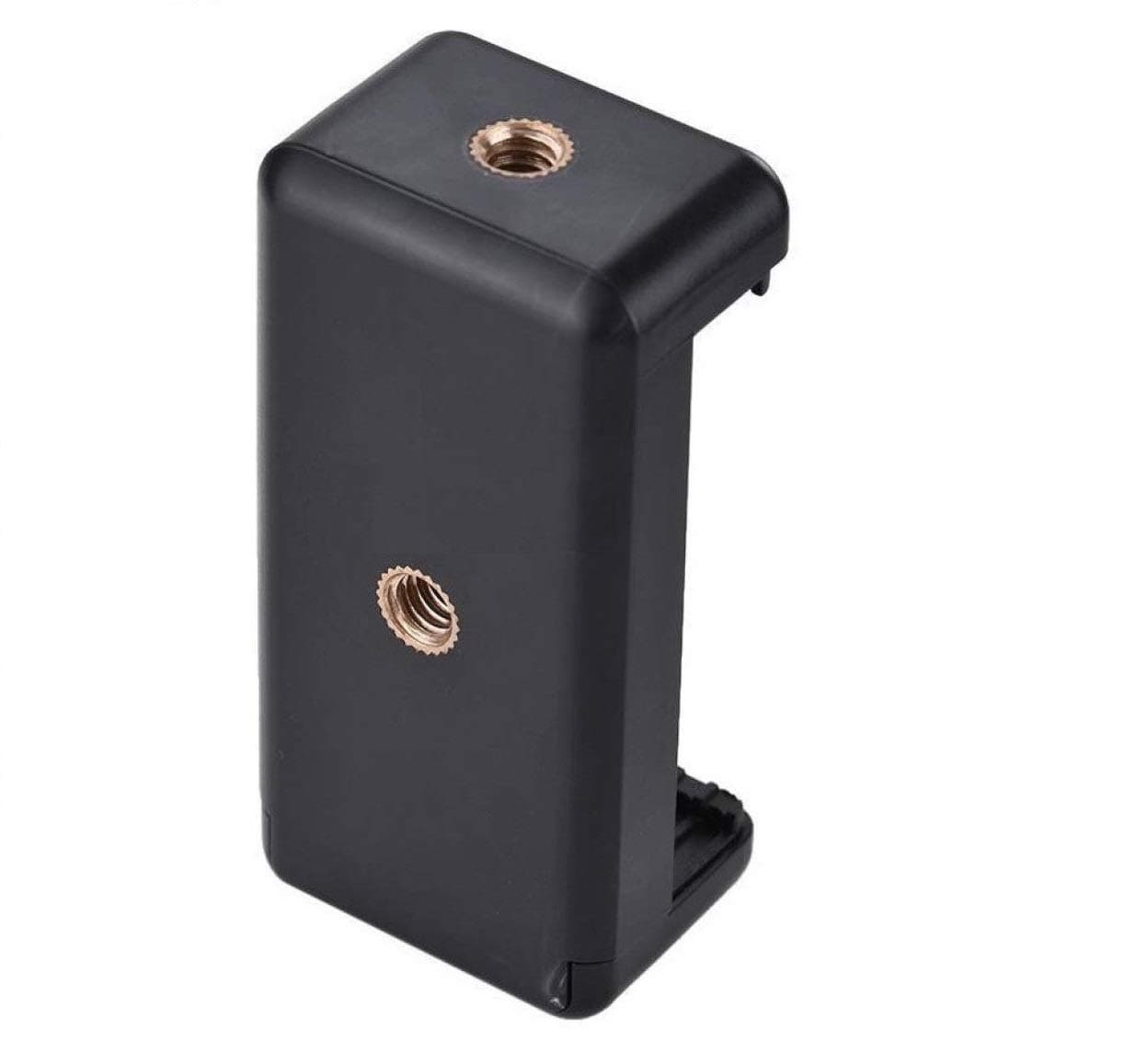 DigiTecholic (DTO-MH500) Universal Monopod Holder Clip for Mobile Camera Holder and Smartphone Tripod Mount Holder - Black (Pack of One)