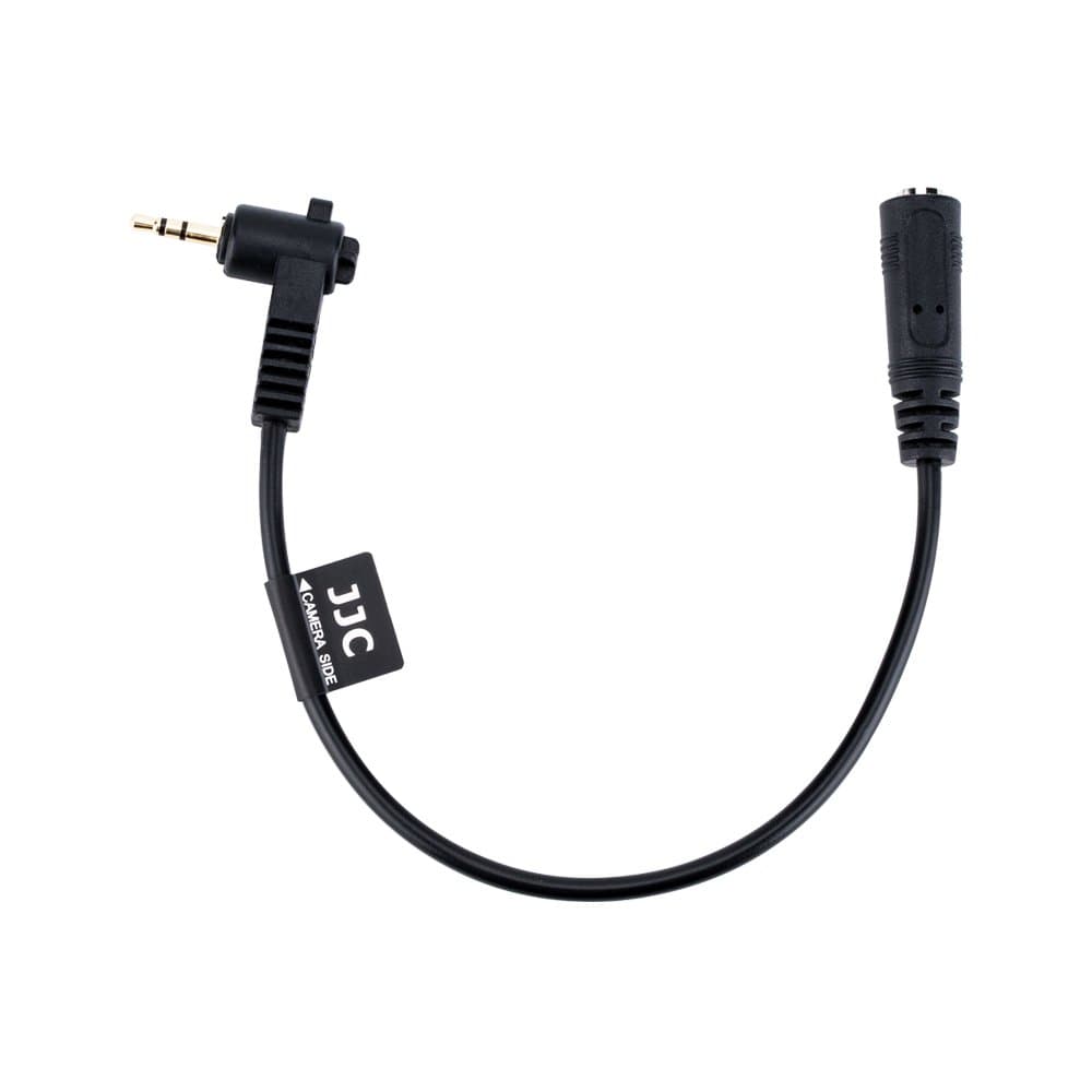 JJC 3.5mm Female Mic Jack to 2.5mm Male Mic Jack Microphone Cable Adapter for Fuji Fujifilm X-T20 X-T10 X-T30 X-T100 X-T1 X-E3 X-PRO2 XF10 X100F X100T X-E2S X-E2 X-E1 HS50EXR Camera
