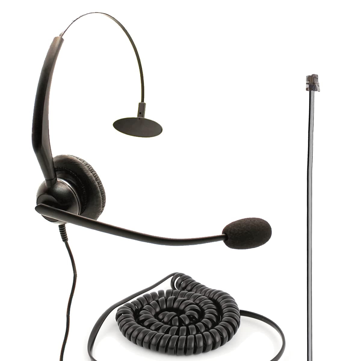 Entry Level Monaural Noise Cancelling Headset | Compatible with NEC XN120 Vision