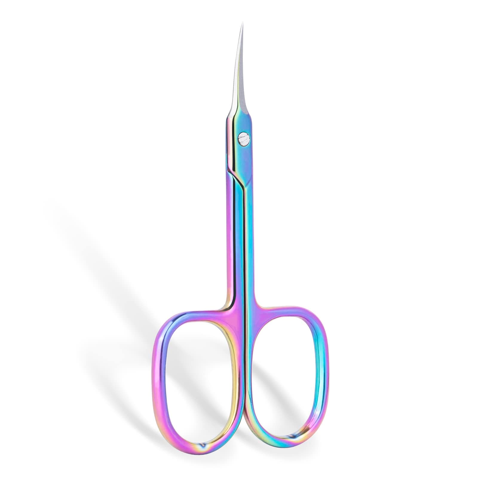 – BNG Cuticle Scissors Professional Sharp Curved Cuticle Cutter for Nails, Sharp Nail Scissors for Women Men Cuticle Remover, Pedicure Manicure Nail Art Tool, Purple