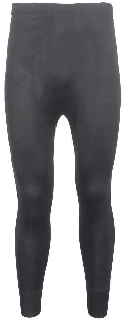 MENS THERMAL LONG JOHN UNDERWEAR WARM LEGGINGS WHITE OR CHARCOAL BLACK S M L XL XXL