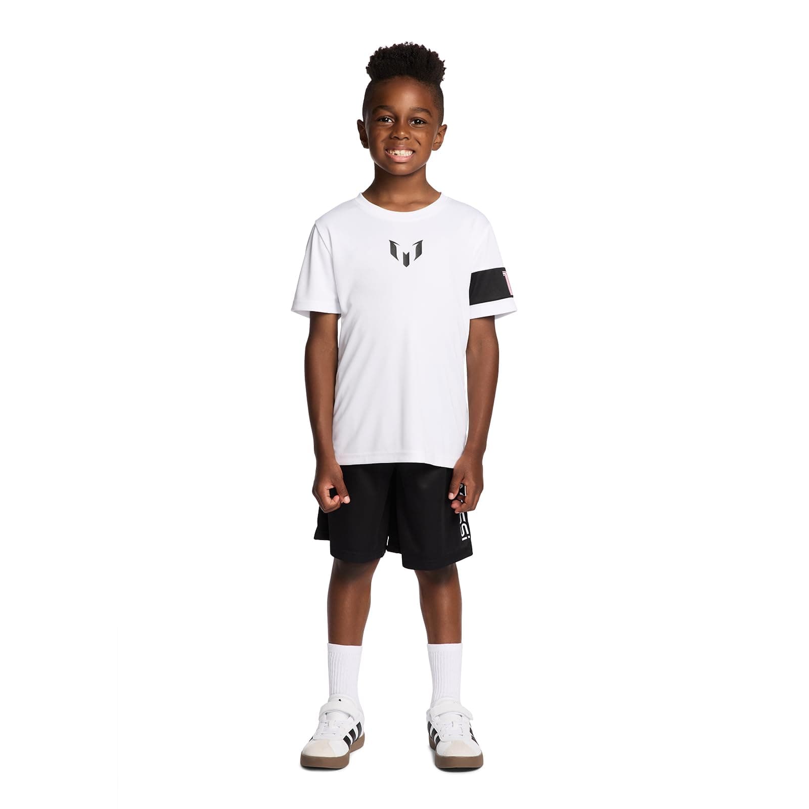 Boys' Lifestyle Short Sleeve 2-piece Set, Slim-fit Jersey Set With Top & Shorts