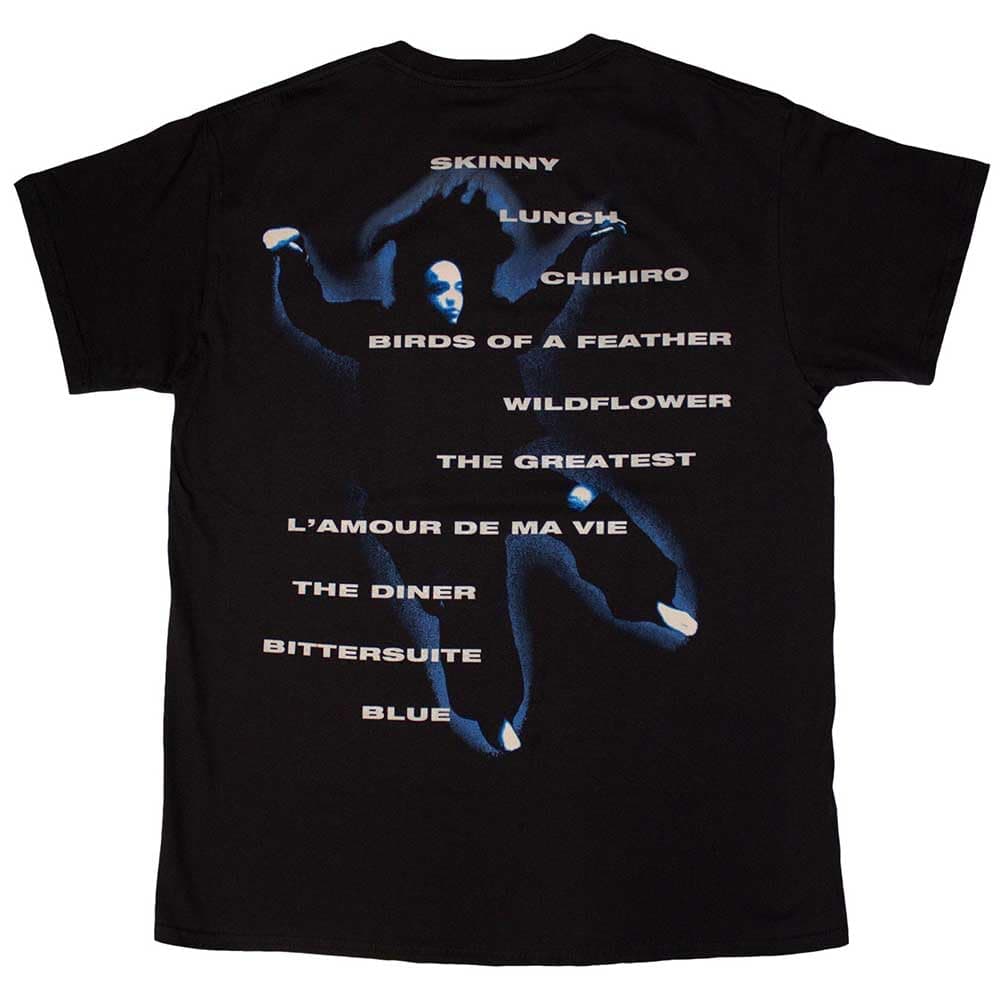 Men's Billie Eilish Hit Me Hard and Soft Tracklist T-Shirt Black