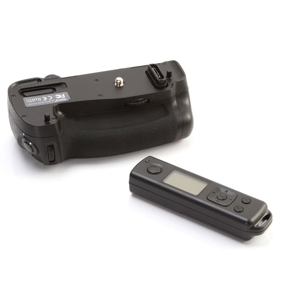 Meike MK-DR750 PRO Vertical Power Battery Grip Holder with Built-in 2.4G Wireless Remote Control Commander for Nikon D750 DSLR Cameras, EN-EL15a/EN-EL15 Battery (Replacement of MB-D16)