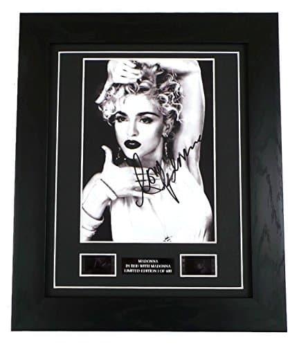artcandi Madonna Signed + Original Film Footage Framed