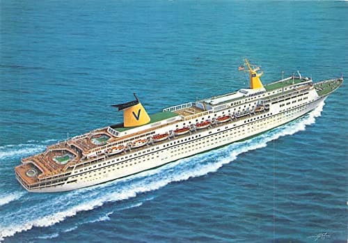 SS Fairsky Sitmar Line Postcard