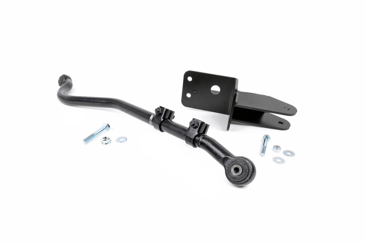 Rough Country Front Forged Adjustable Track Bar Fits 1984-2001 [ Jeep ] Cherokee XJ ZJ MJ w/ 0-3.5" Lift 1181
