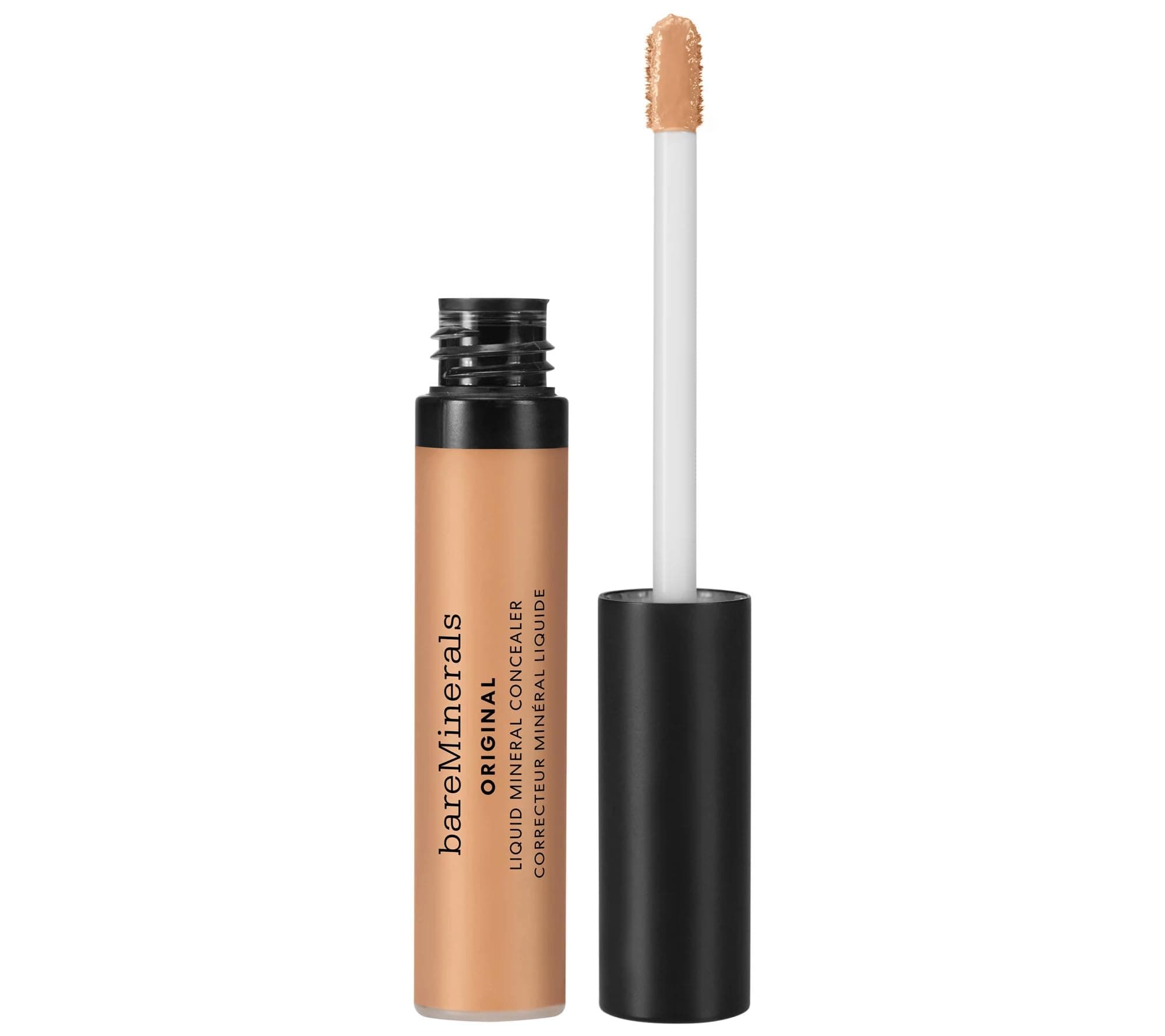bareMineralsOriginal Liquid Mineral Concealer, Brightening Dark Circle Eye Concealer, Reduces Look of Fine Lines, Buildable Coverage, Vegan