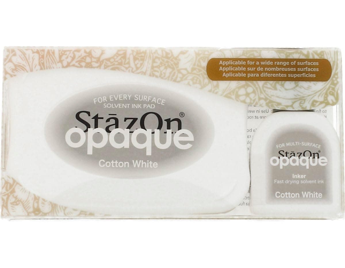 Stazon Ink Pad, Cotton White
