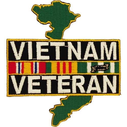 Vietnam Veteran Patch Military Collectibles for Men and Women