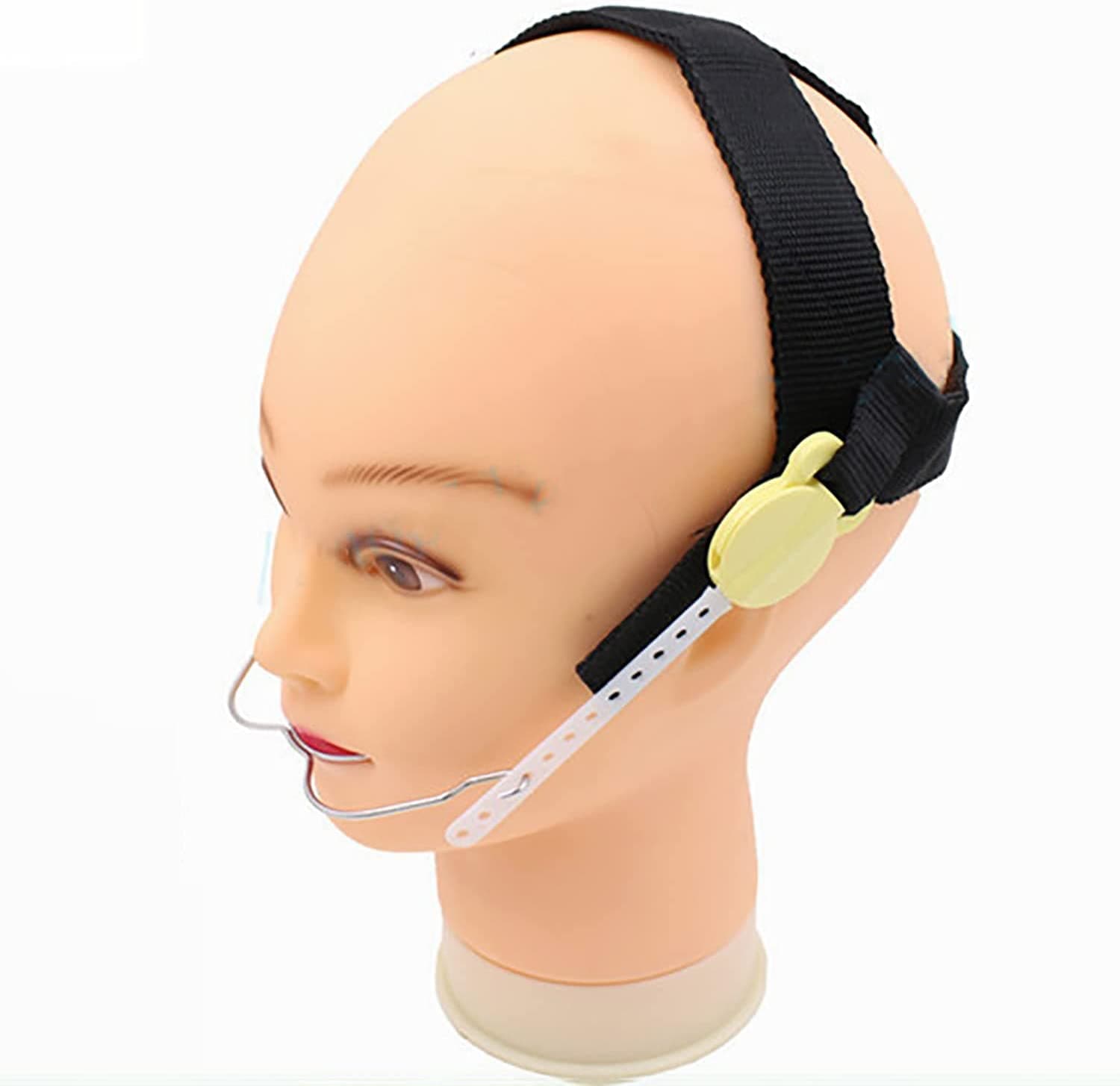 Orthodontic High Pull Head Caps, External Jaw Traction Device, Fully Adjustable Face Arch Orthodontic Cap, Suitable for Ground Cover, Reverse Jaw.