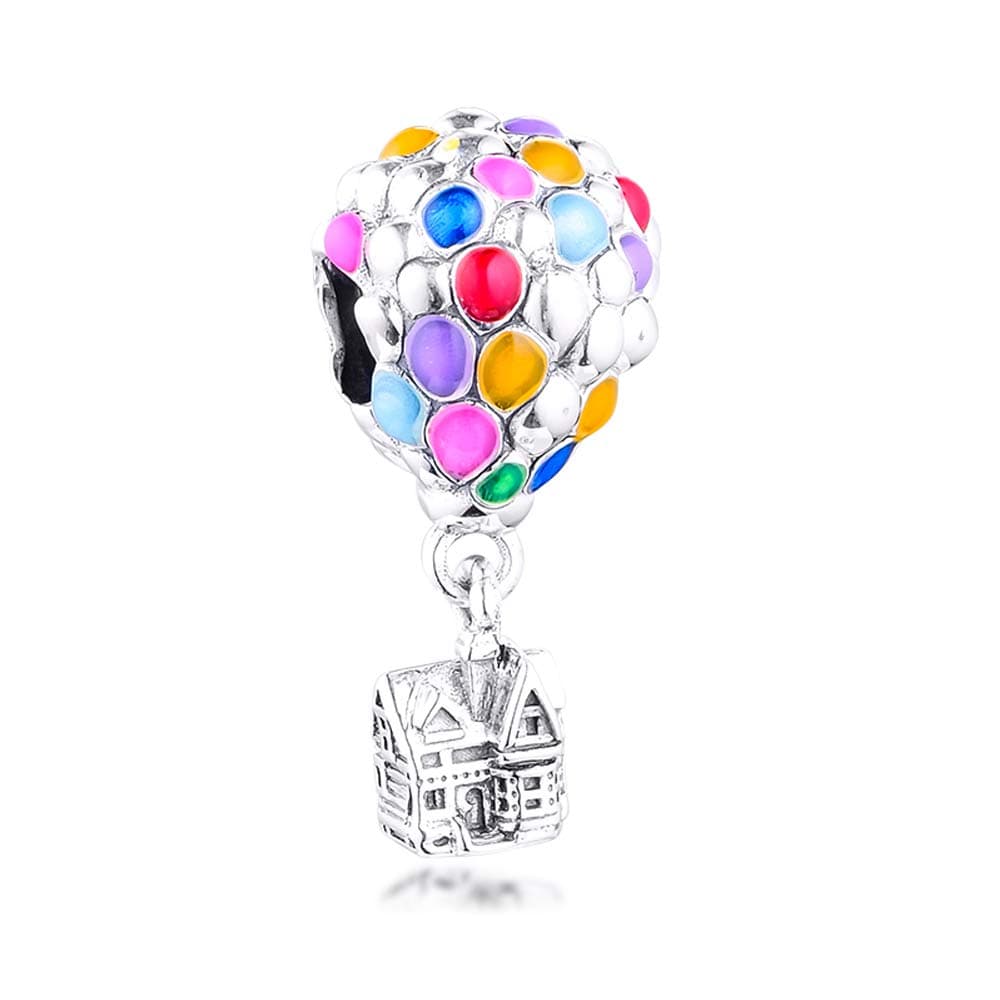 2020 Summer Up House & Balloons Bead 925 Silver DIY Fits for Original Pandora Bracelets Charm Fashion Jewelry
