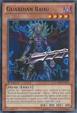 YU-GI-OH! - Guardian Baou (LCYW-EN132) - Legendary Collection 3: Yugi's World - 1st Edition - Common