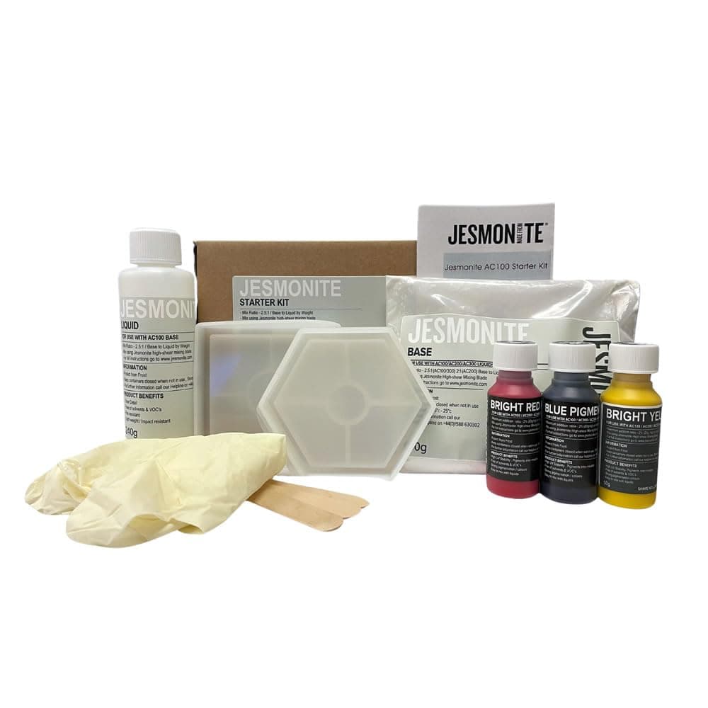 Jesmonite AC100 Water Based Casting Resin - Starter Kit