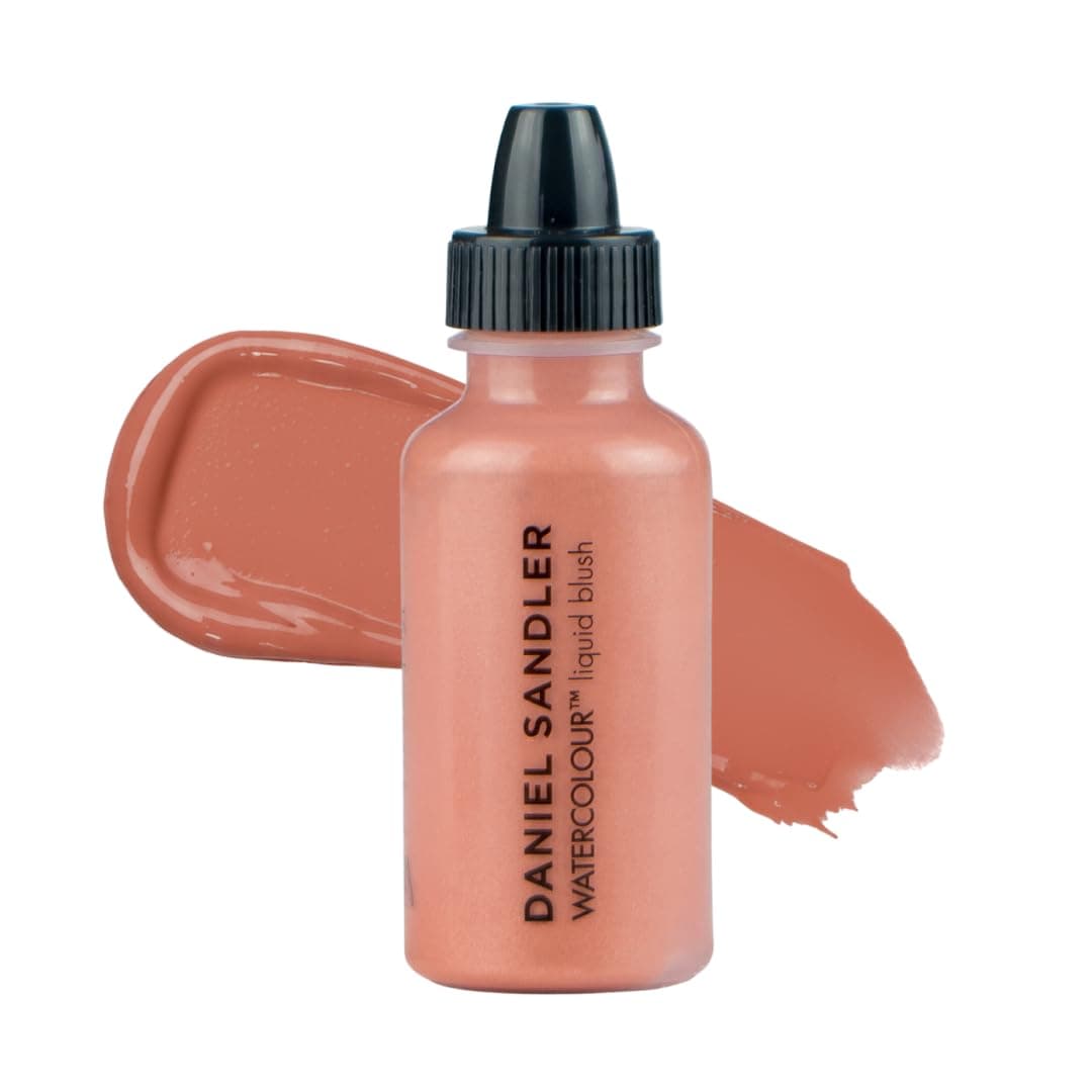 Daniel Sandler Watercolour Liquid Blush for Cheeks, Lips & Eyes Lightweight Formula - Passion