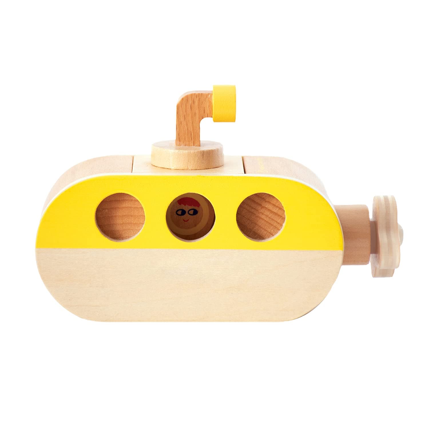 Manhattan Toy Under The Sea Wooden Submarine Activity Toy