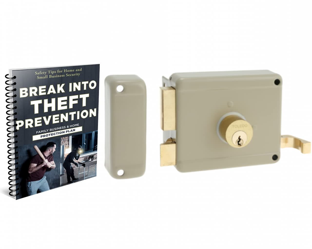 Gate Lock and Key : Deadbolt & Deadlatch Locking : Gate Locks for Outdoor Fence : Weather Tough Gate Lock Heavy Duty Steel Case : Left Hand Inward Position : Gate Locks for Wooden Fence Designs