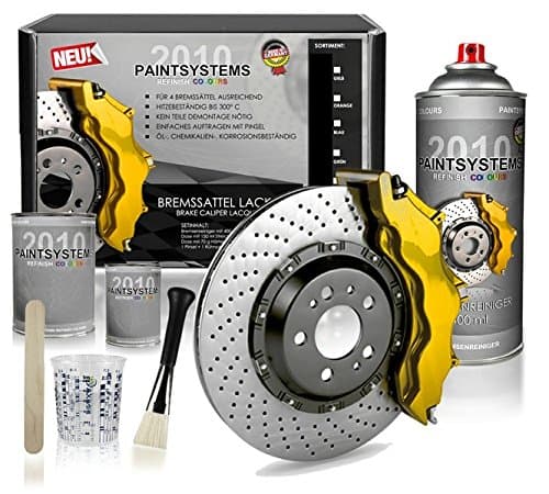 Brake Calliper Paint Set Gold, Pack of 6