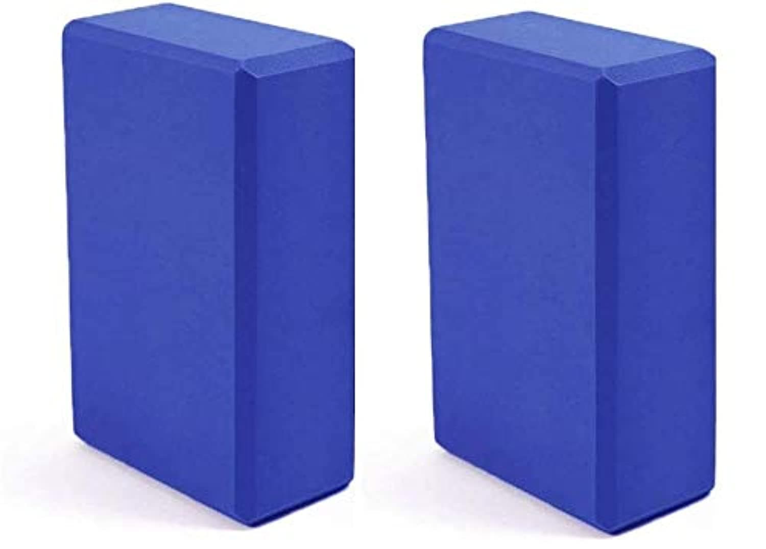 2 Pcs Yoga Block Brick Foaming Foam Home Exercise Fitness Gym Sport Tool 225x 145x76 mm