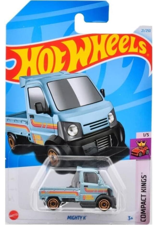 Hot Wheels Mighty K, Compact Kings 1/5 (Blue) ()