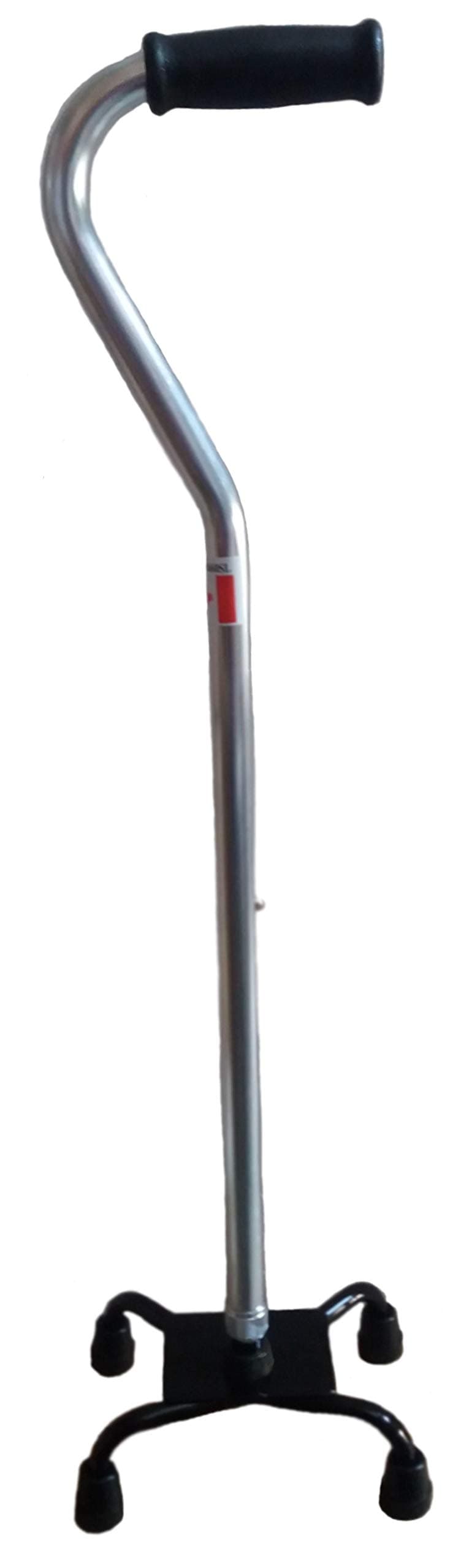 MEDIA6 Quad Cane Silver Color