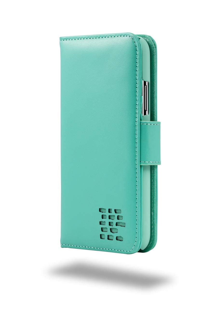 Ed Hicks iPhone XS Max Wallet Case for Women | Premium Genuine Leather | Secure Closure | Ideal for Right Handed Users | Avoids Card Corruption | Turquoise Blue