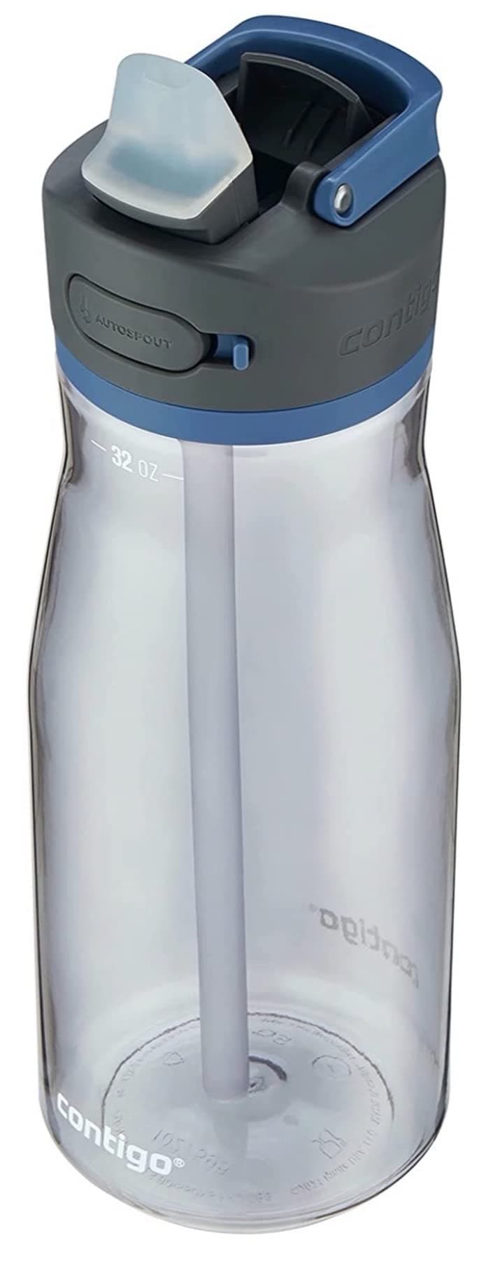 Contigo Ashland 2.0, 32oz., Water Bottle with AUTOSPOUT Lid, Blue Corn