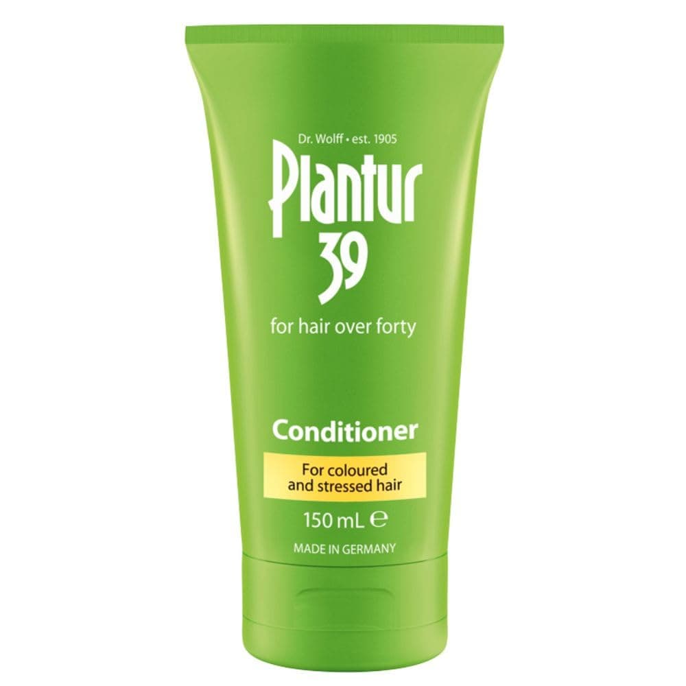 Plantur 39 Conditioner for Coloured & Stressed Hair I Regenaretas the hair surface and increases its brilliance I Improves smoothness and combability I Made in Germany (1 x 150 ML)